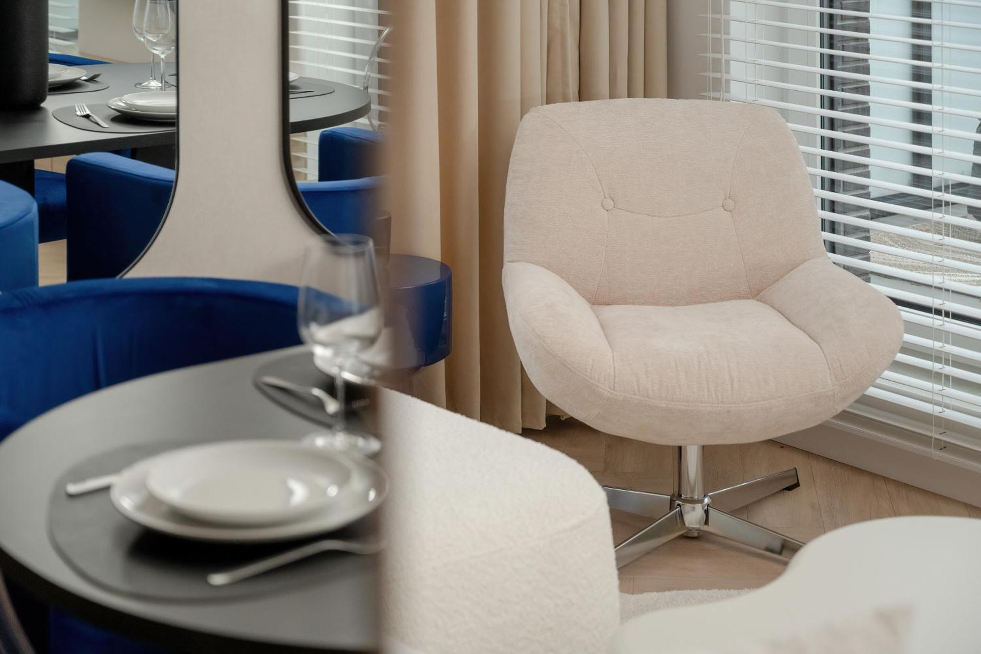 Apartament Gwiazdzista Elegant For 6 Guests With Balcony & Parking By Renters