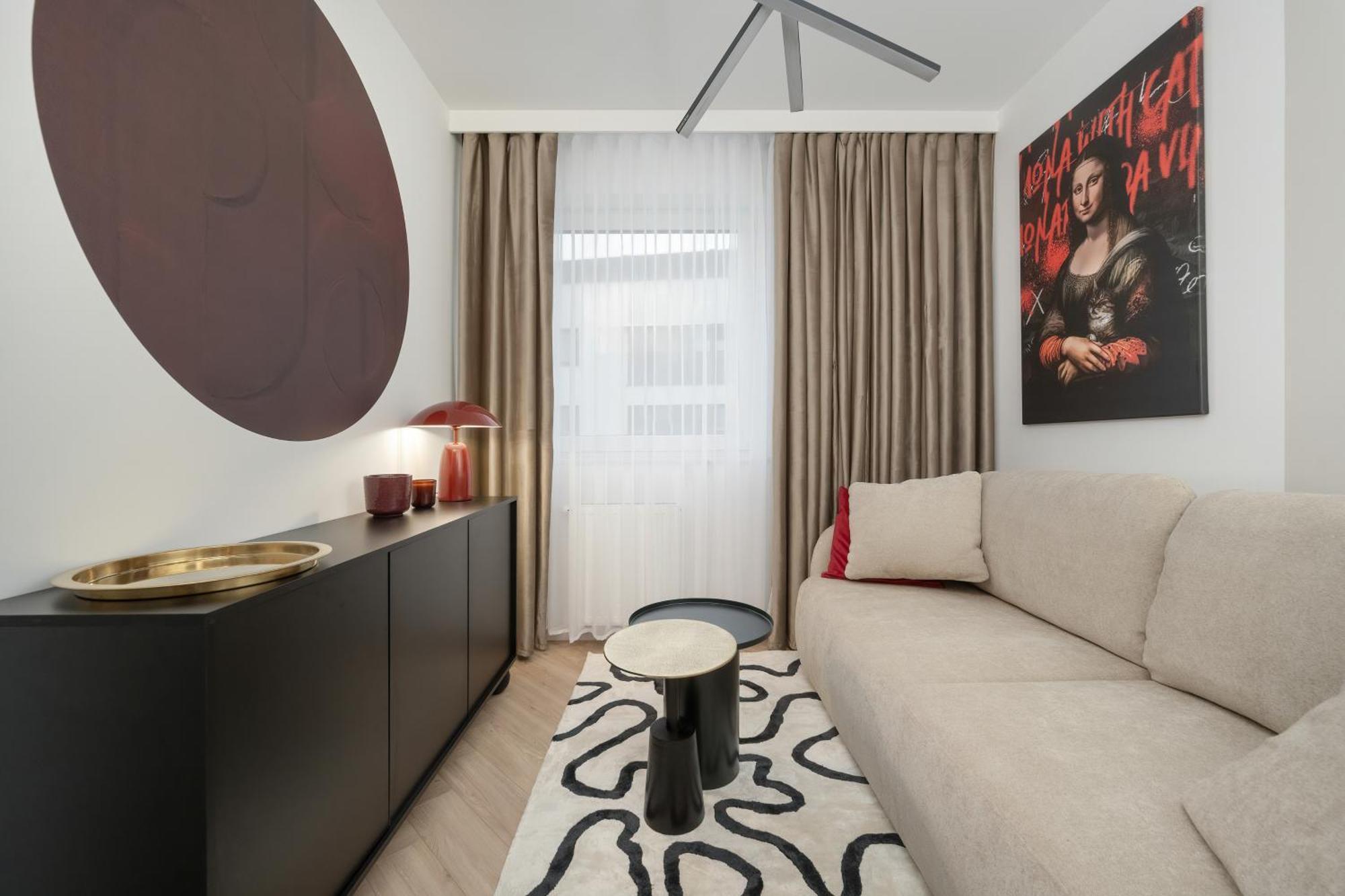 Apartament Gwiazdzista Elegant For 6 Guests With Balcony & Parking By Renters *